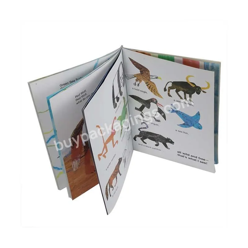 Factory Supply printing book  Picture textbook Coated paper book printing children books for kids