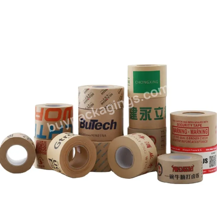 Factory Wholesale 100% Raw Material Hot Melt Kraft Paper Adhesive Tape Film