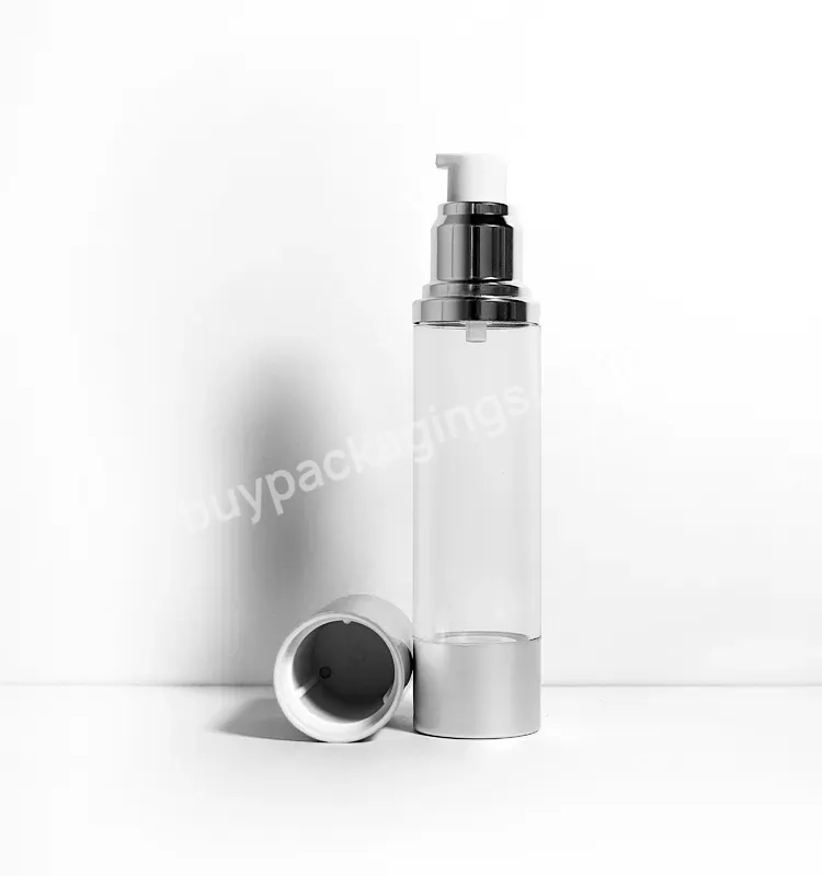 Factory Wholesale Accept Custom Empty Aluminum Airless Spray Pump Bottles 10ml 15ml 30ml 50ml 80ml 100ml 120ml