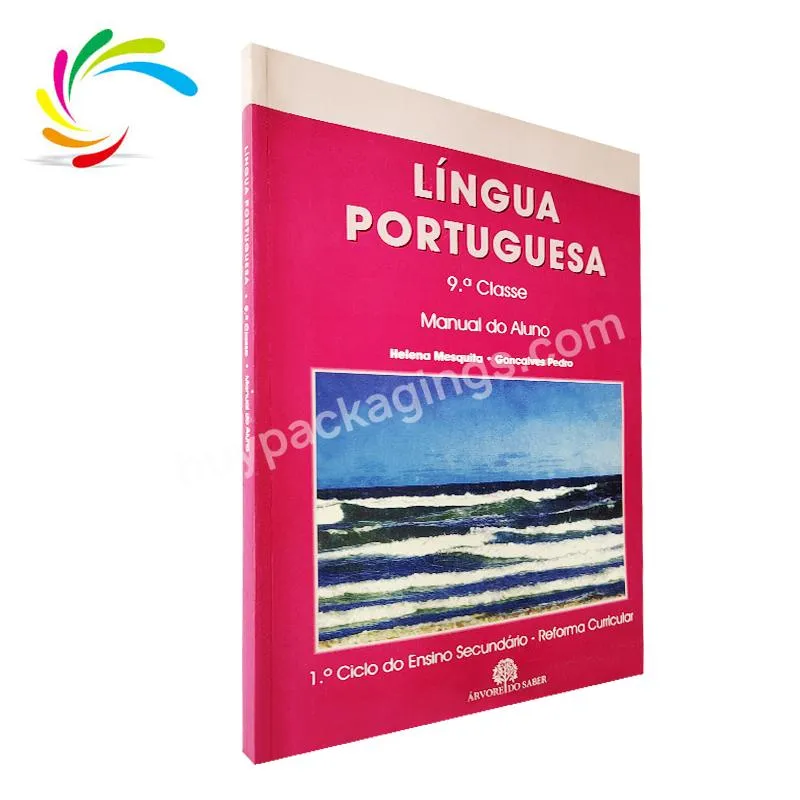 Factory wholesale cheap custom paperback African  portuguese  bestselling quality   high quality school  textbooks