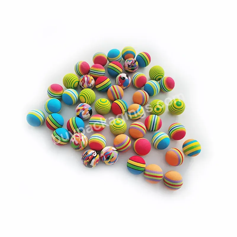 Factory Wholesale Colorful Environmental Protection Eva Foam Rubber Ball Foam Bullet Pressure Balls(35mm 1 Box Of 6500 Pcs) - Buy Eva Foam Ball,Colorful Foam Ball,Foam Rubber Ball.