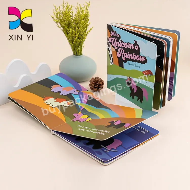 Factory Wholesale Custom Book Printing Service Kids Story Book Comic Book Boards