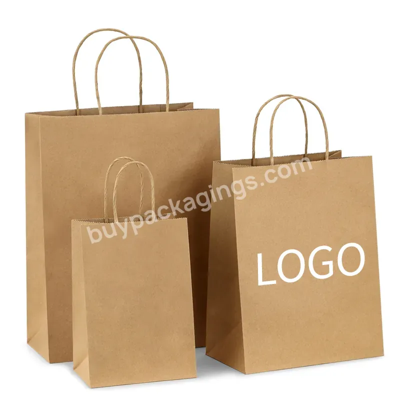 Factory Wholesale Custom Brown White Kraft Paper Bag Coloured Kraft Paper Bag Kraft Bag