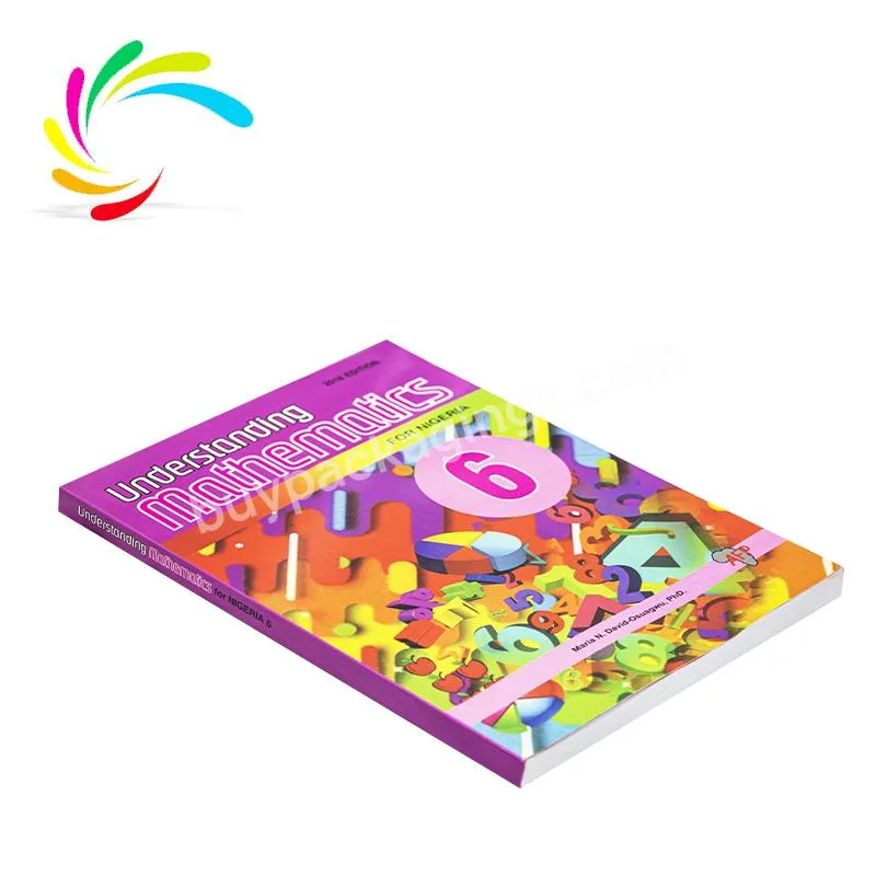 Factory wholesale custom full color Africa English textbooks printing educational mathematics for senior Secondary schools