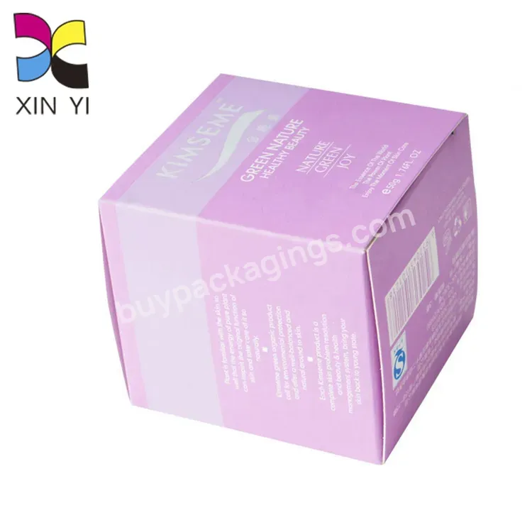 Factory Wholesale Custom Paper Packaging Box Skincare Cosmetic Box Printing