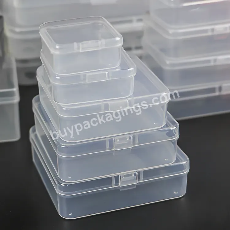 Factory Wholesale Custom Plastic Packaging Container Box Case Holder Oem Daily Necessities Small Plastic Box