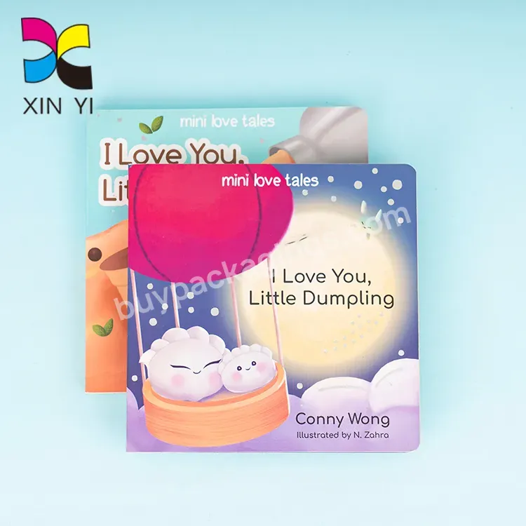 Factory Wholesale High Quality Custom Story Book Printing Services Board Book Set