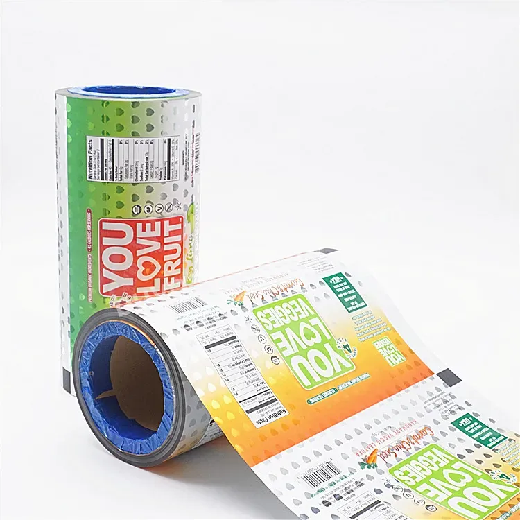 Factory Wholesale High Quality Plastic Food Grade Lamination Flexible Packaging Aluminum Foil Roll Film