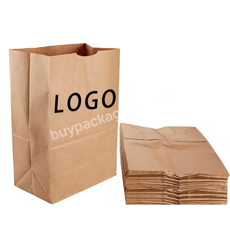 Factory Wholesale Kraft Paper Bag Tote Eco Friendly Brown Takeaway Kraft Paper Bags Black Paper Shopping Bag