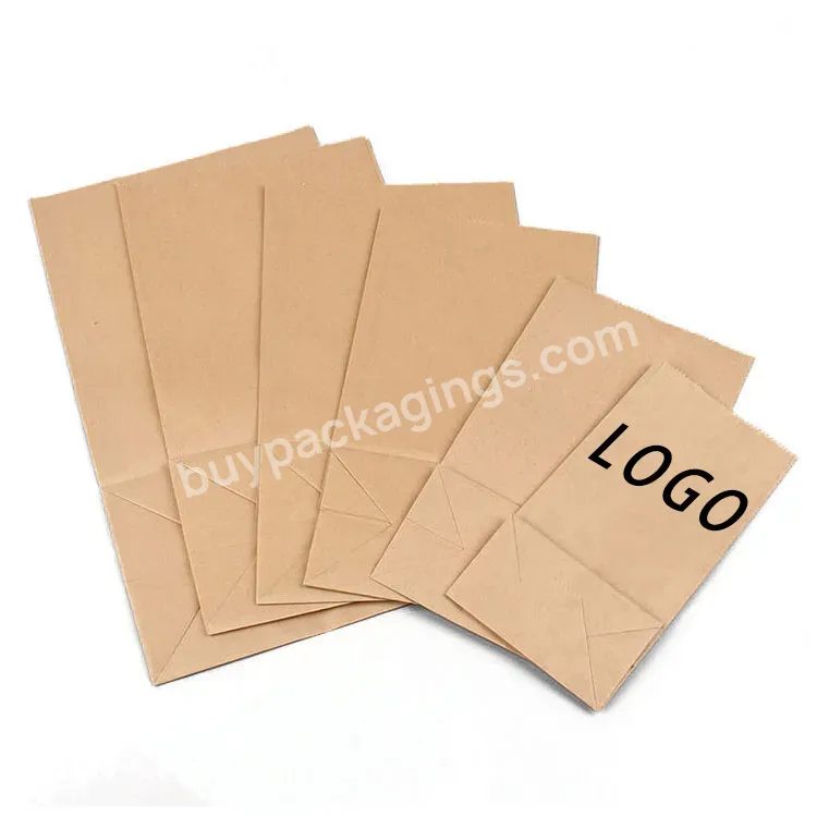 Factory Wholesale Kraft Paper Bag Tote Eco Friendly Brown Takeaway Kraft Paper Bags Black Paper Shopping Bag