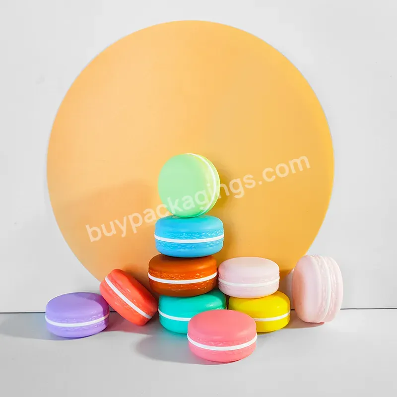 Factory Wholesale Macaron Lip Balm Container Customization New Macaron Style Multi Color Safty Pp Bottle 5g 10g Mint Lip Balm