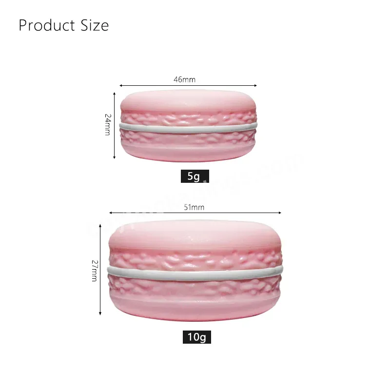 Factory Wholesale Macaron Lip Balm Container Customization New Macaron Style Multi Color Safty Pp Bottle 5g 10g Mint Lip Balm