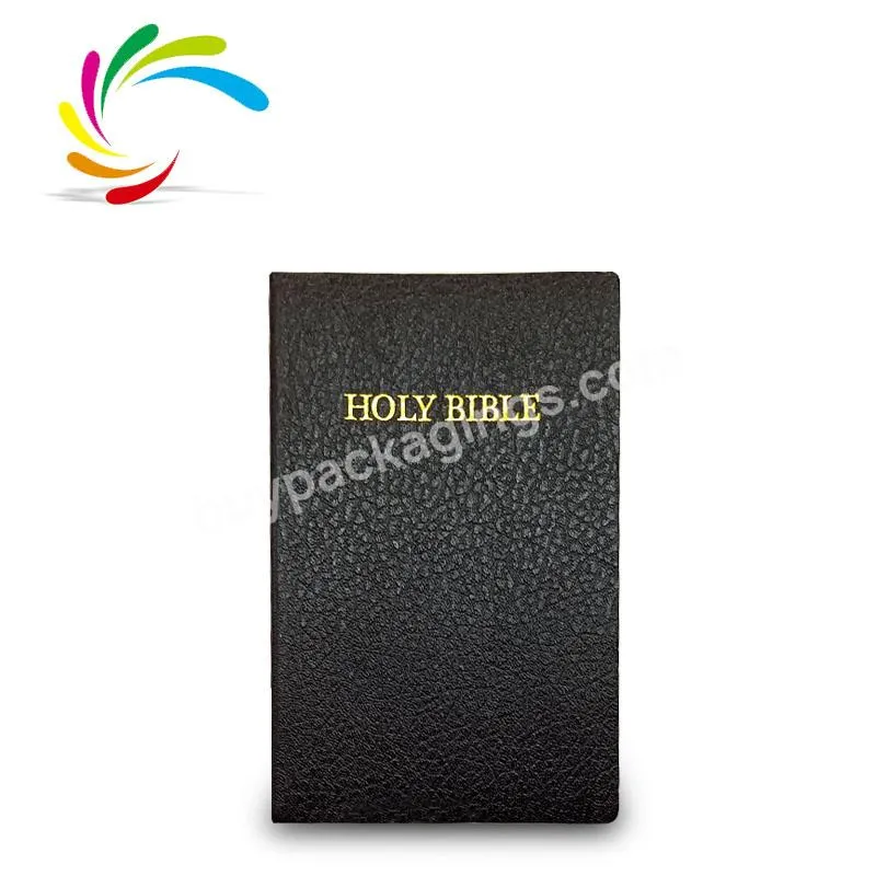 Factory wholesale oem stock KJV King James Version holy bible with high quality