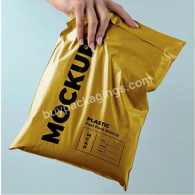 Factory Wholesale Poly Courier Bag Plastic Shipping Bags Mailers Parcel Bag Plastic Custom Logo Strong Adhesion