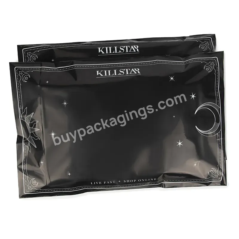 Factory Wholesale Poly Mailers Black Poly Mailer Customized Size And Designer Logo Poly Mailer