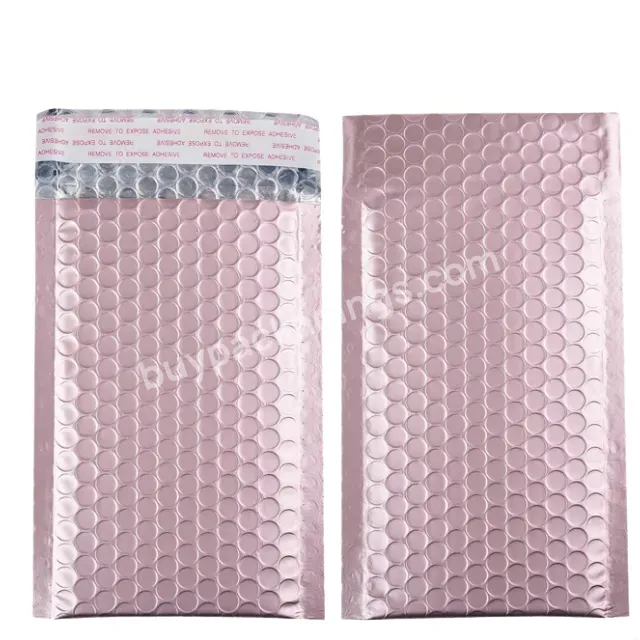 Factory Wholesale Shipping Bubble Pack Eco-friendly Mailer Customize Size 4x6 Recycle Rose Gold Bubble Bag For Body Cream Jars - Buy Shipping Bubble Pack Mailer,Bubble Mailer 4x6,Rose Gold Bubble Bag.