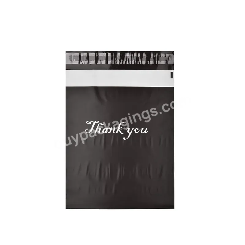 Factory Wholesale Water Proof Clothing Courier Package Thank You Bag 10x13 Custom Shipping Bags Poly Mailer Packaging - Buy Hot Sale10x13 Black Poly Mailer,Wholesale 10x13 Black Shipping Bags,Custom 10x13 Black Envelope Bags.