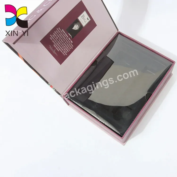 Factory Wig Box Magnetic Gift Boxes Custom Metallic Pantone Printing Gift Box