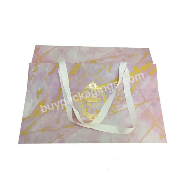 famous brand promotion wine gift bag birthday gloss gift bag for women