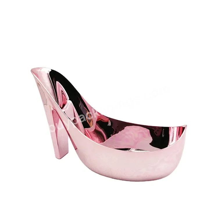 Fancy High Heeled Shoe Shape Bath Tub Container For Candy,Fruits