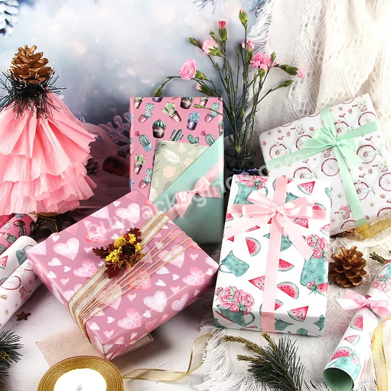 Fancy Luxury Gift Wrapping Paper Factory Price Customised Wrapping Paper Christmas Wrapping Paper Gift