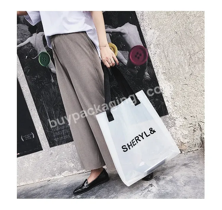 Fashion Luxury Custom Hot Styles Waterproof Plastic Clear Pvc Bags With Your Logo