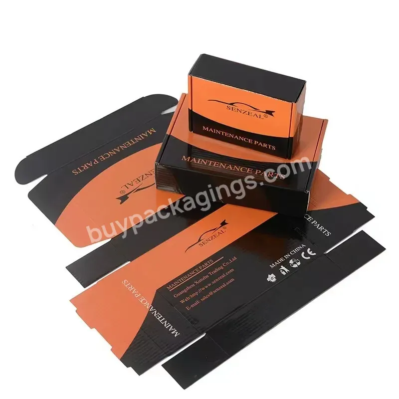 Fashion Luxury Matte Gift Box Black Mailer Packaging Box Cardboard Shipping Box With Custom Logo