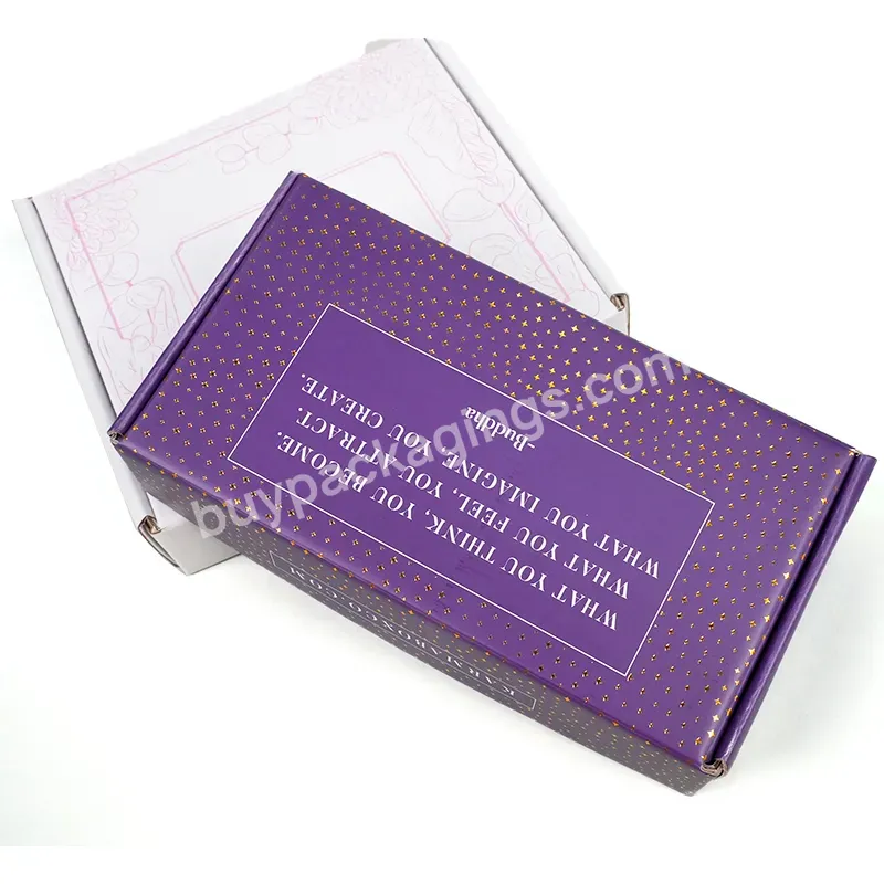 Fashion Luxury Matte Gift Box Logo Clothing Corrugated Packaging Paper Shipping Boxes Black Paper Box
