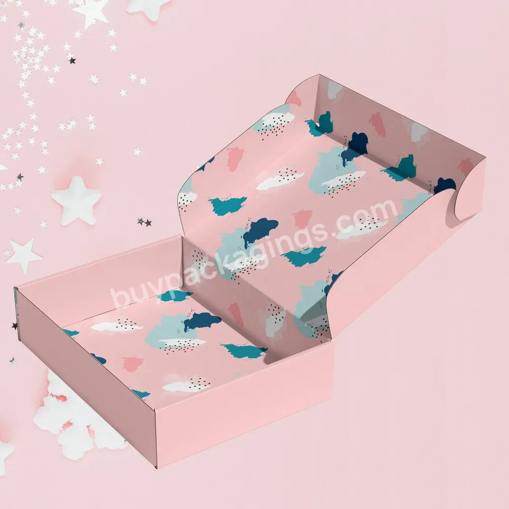 Fashion Mailer Packaging Box Cardboard Shipping Box With Custom Logo
