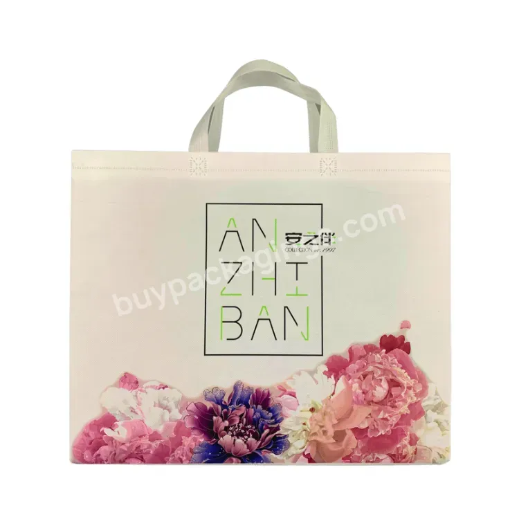 Fashion Style Durable Reusable Biodegradable Waterproof Portable Customized Non Woven Tote Bag For Shopping