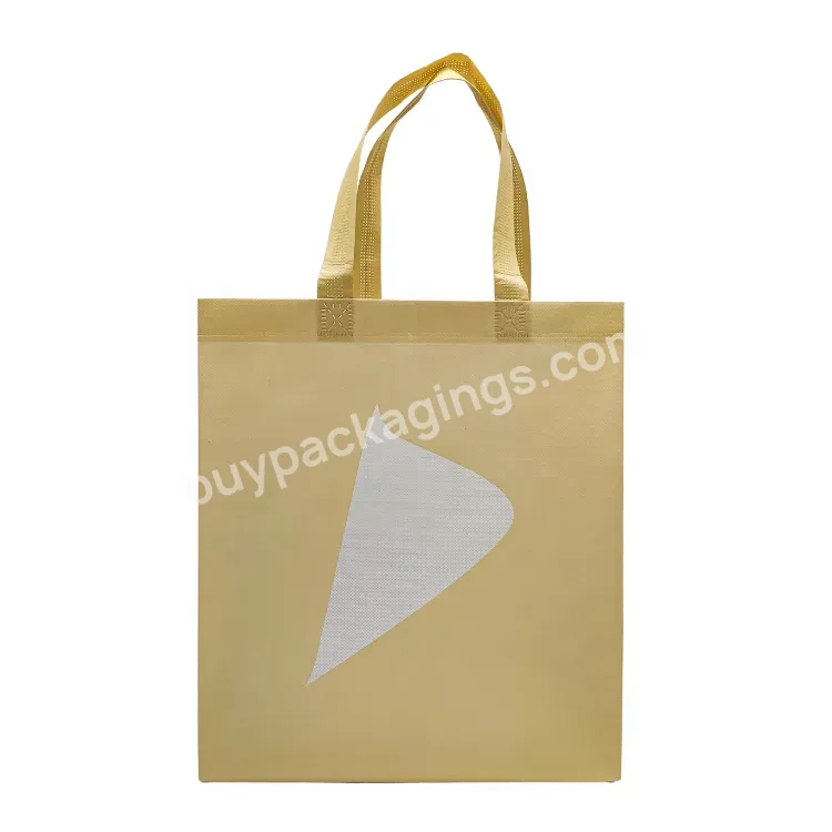 Fashion Style Tough Reusable Ecological Oilproof Foldable Tote Bag Non Woven Shopping Bag With Logo