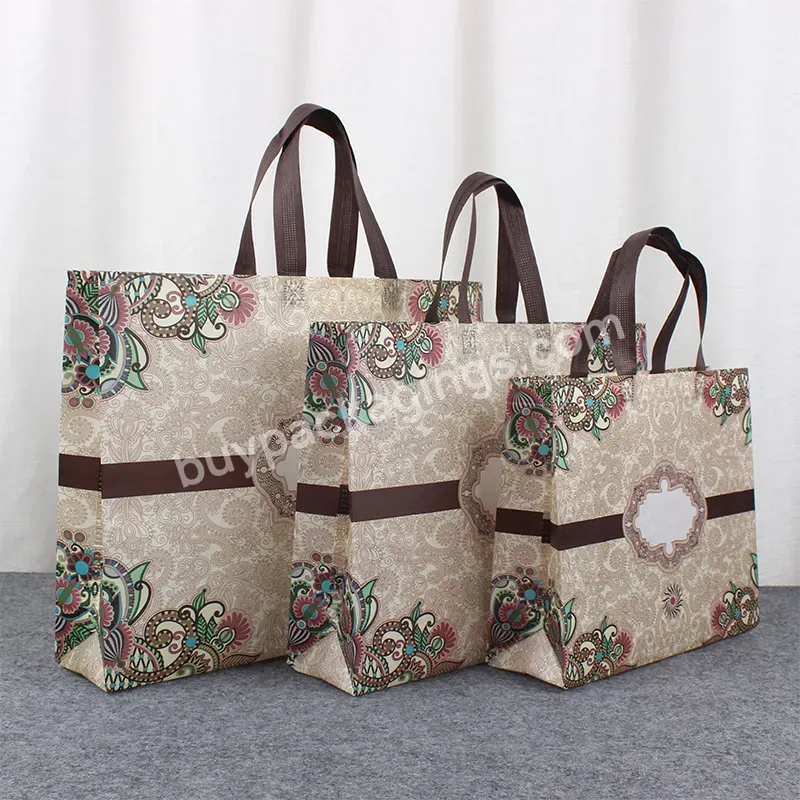 Fashionable Promotional Luxury Traditional Custom Printing Eco Recycle Laminated Gift Handle Pp Non Woven Stock Bag For Shopping - Buy Fashionable Promotional Luxury Luxury Traditional Custom Printing Pp Non Woven Stock Bag For Shopping,Eco Recycle L