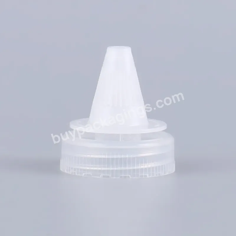 Fast Delivery 38/400 Plastic Jam Squeeze Ketchup Tomato Syrup Bottle Screw Top Cap