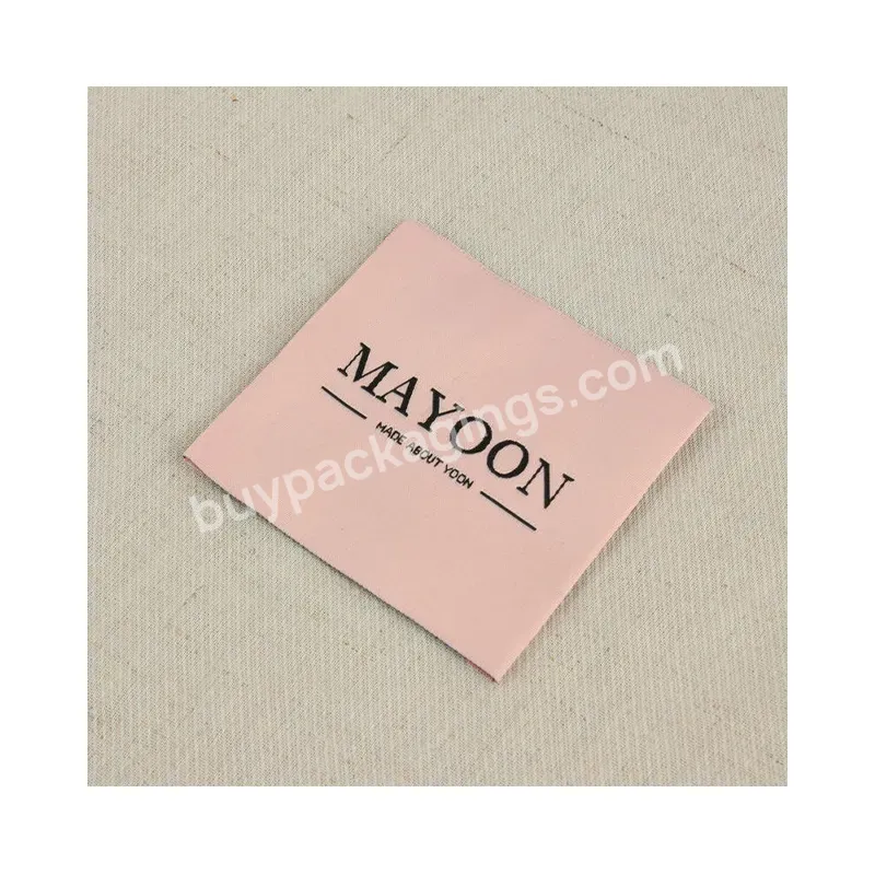 Fast Delivery Fashion Custom Design Garment Woven Neck Label