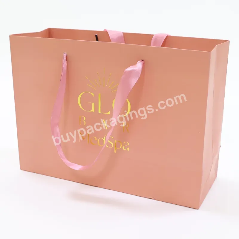 Fast Delivery High-end Luxury Famous Brand Shopping Paper Clothes Bag