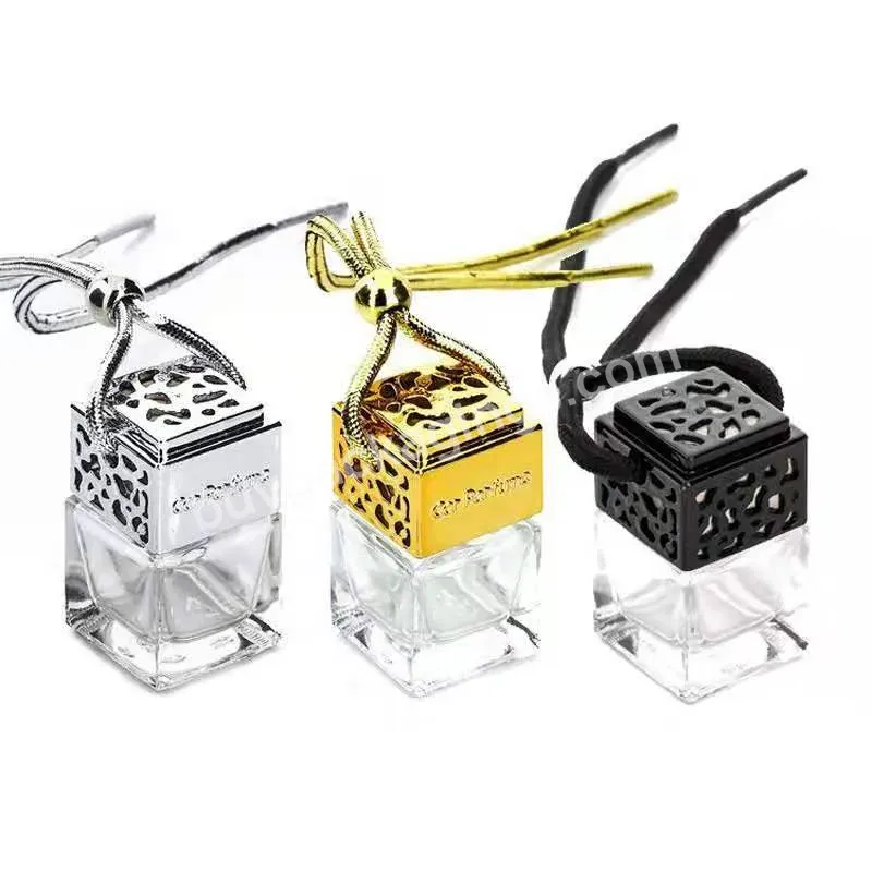 Fast Selling Air Freshener Square Bottles Car Hanging Perfume Diffusers