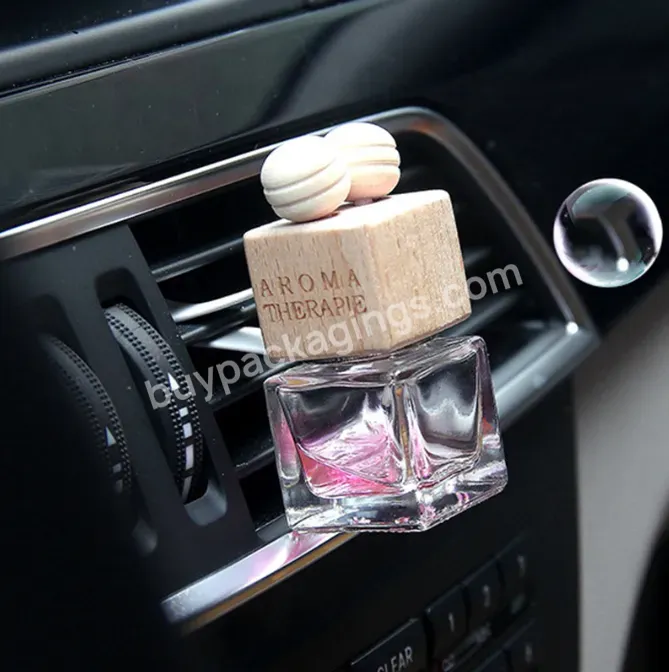 Fast Selling Empty 8ml Empty Car Vent Air Freshener Bottle Glass Hanging Car Diffuser Perfume Bottle - Buy Car Perfume Bottle,Car Vent Perfume Bottle,Perfume Refill Bottle.