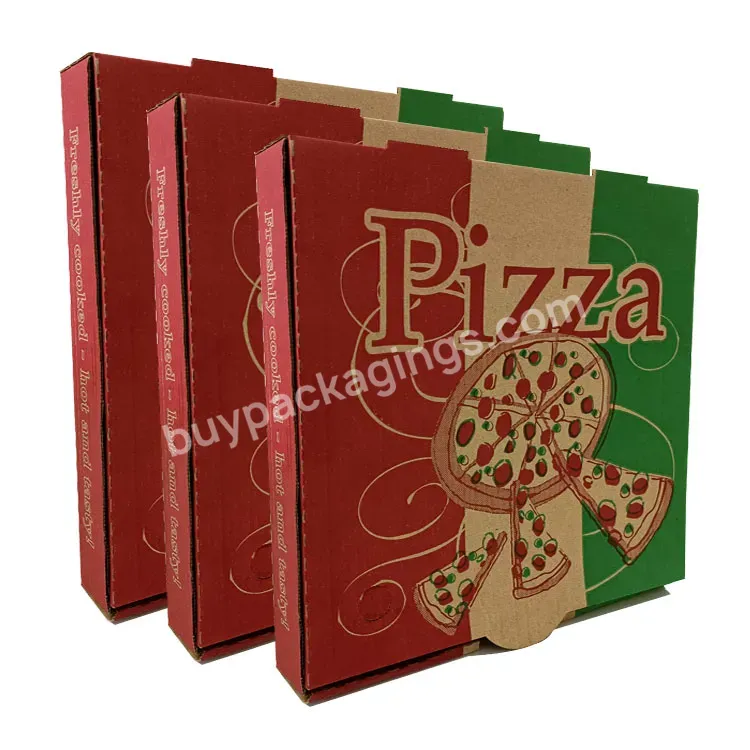 Fast Shipping Bio-degradable And Reusable Custom Size Pizza Box For Party Restaurant