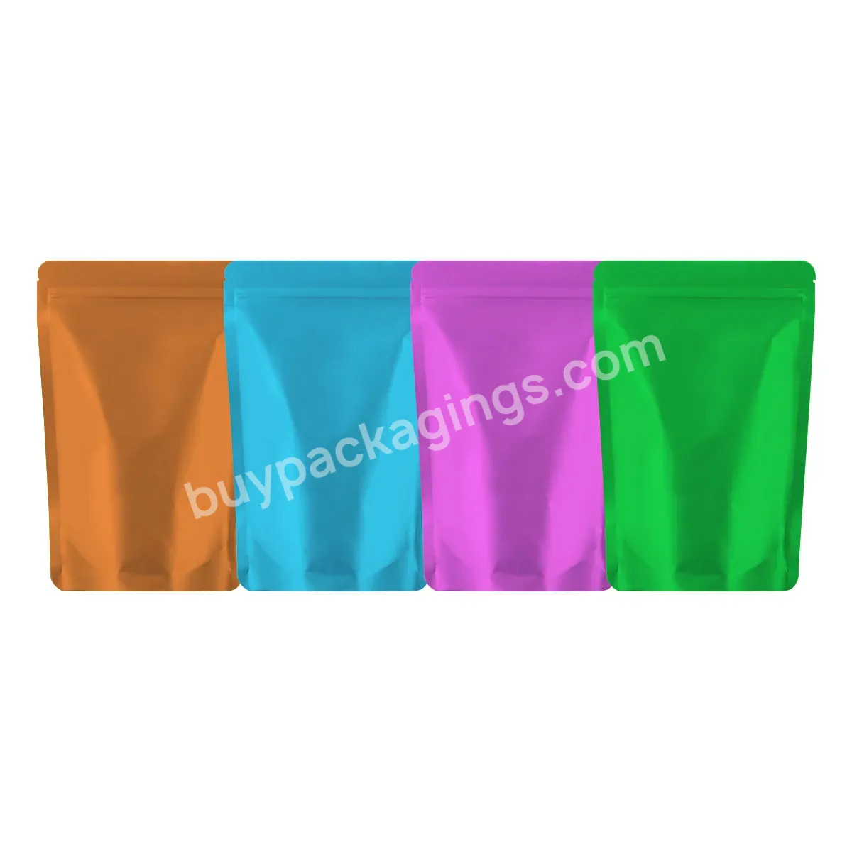 Fast Shipping Clear Window Stand Up Pouch Blank Plastic Bag Holographic Ziplock Mylar Bags Custom Shape Mylar Bags