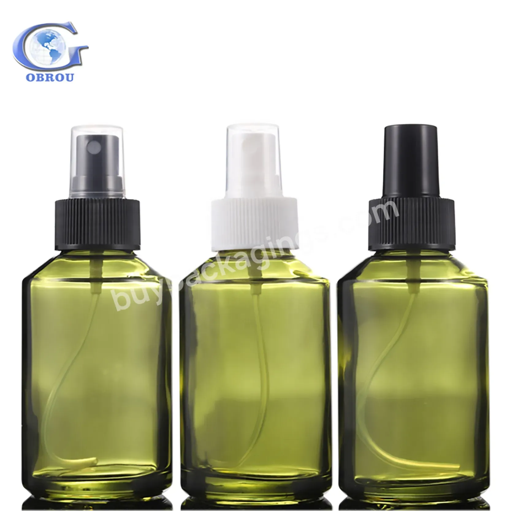 Fast Shipping Glass Skin Care Oil Bottles 125ml Luxury Perfume Glass Spray Bottle For Sale