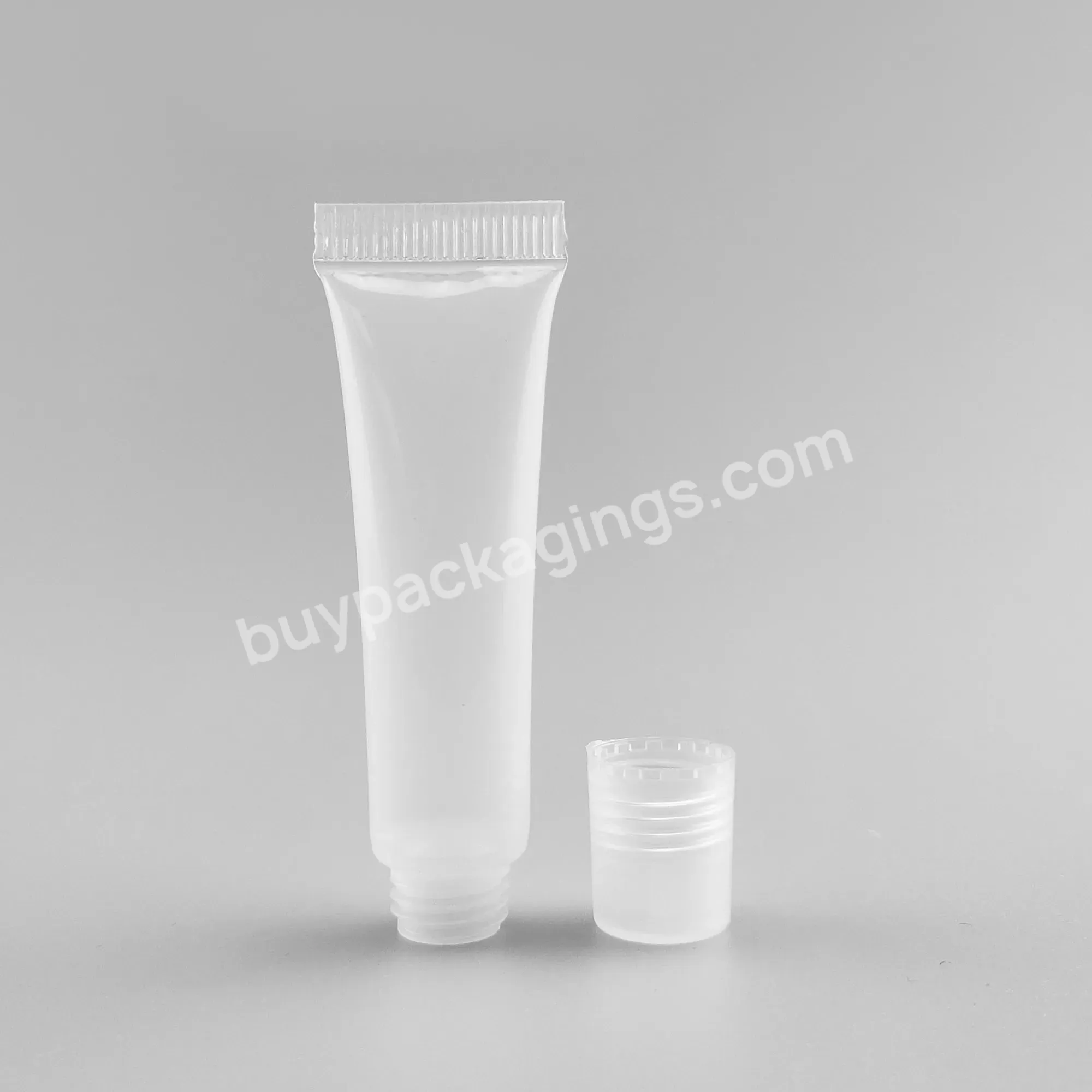 Fast Shipping White Cosmetic Squeeze Soft Pe Cosmetic Plastic Tube