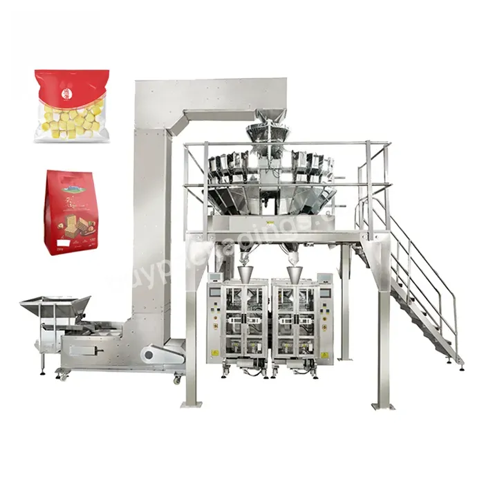 Fast Speed High Accuracy Snack Food Packing Machine Commercial Food Packaging Equipment