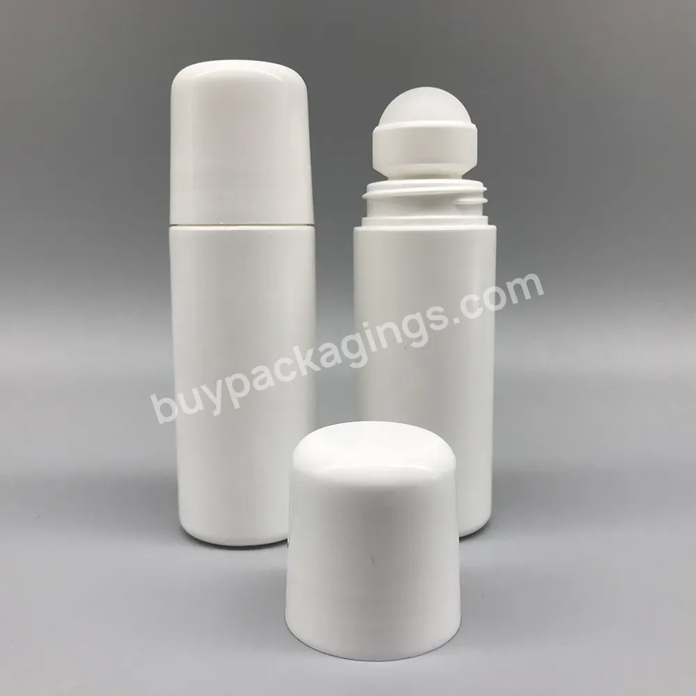 Featured High Quality Pe 75ml 2oz Plastic Roll On Bottle Deodorant