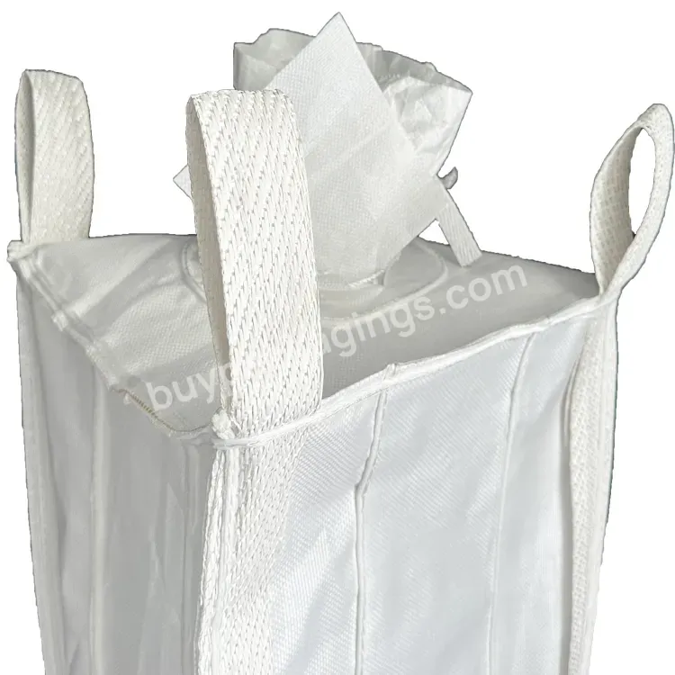 Fibc 2 Ton Bag For Sale Large Industrial Plastic Jumbo Bag Custom Packing Big Sack 2000kg Bulk