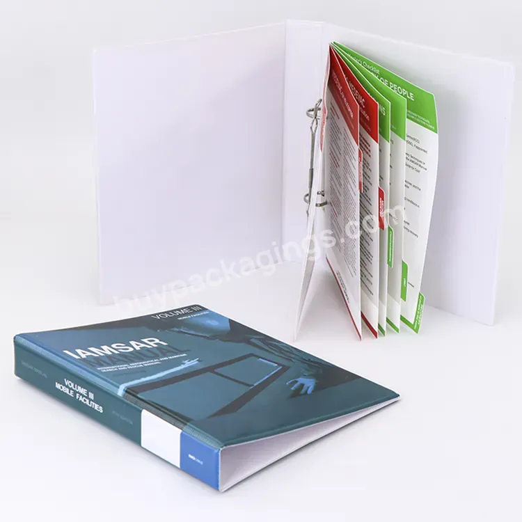 Filing Products A4 A5 Ring Binder Lever Arch File Clip Folder School Supplier Office Report File Folder Paper Folder Clipboard