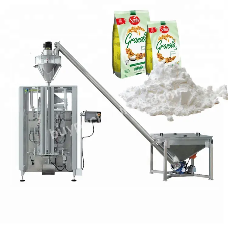 Filling Sealing Vertical Packing Machine Bean Cassava Corn Maize Plantain Wheat Yam Flour Packaging Machine - Buy Flour Packaging Machine,Vertical Packing Machine,Filling Sealing Packing Machine.