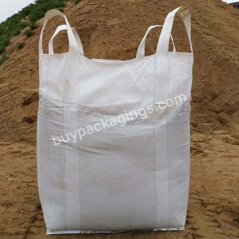 Firewood Net Bag Jumbo Bag Odm Oem Big Fibc 1000kg 1500kg Bulk 1 Ton Pp Grain Price Seed Flour Salt Mesh Bag For Firewood