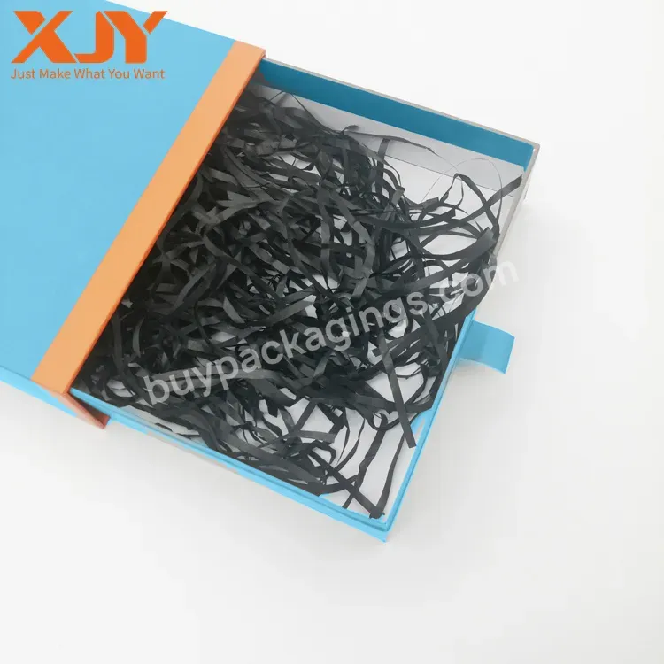 Flap Lid Packaging Cardboard Bespoke Custom Magnetic Closure Gift Box Customized Makeup Ribbon Eva