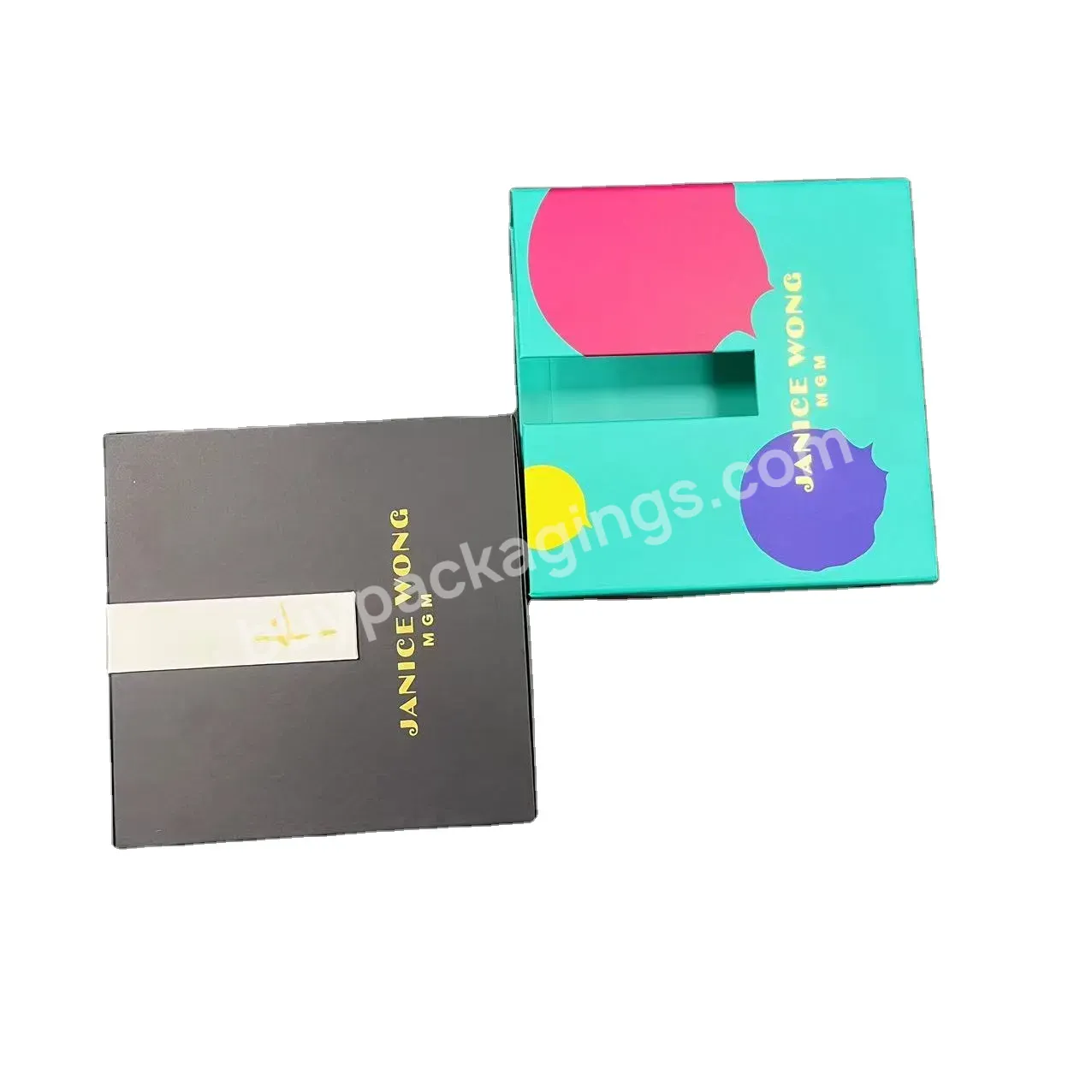 Flap Lid Packaging Cardboard Bespoke Custom Magnetic Closure Gift Box Customized Makeup Ribbon With Lining Camera Paper Box