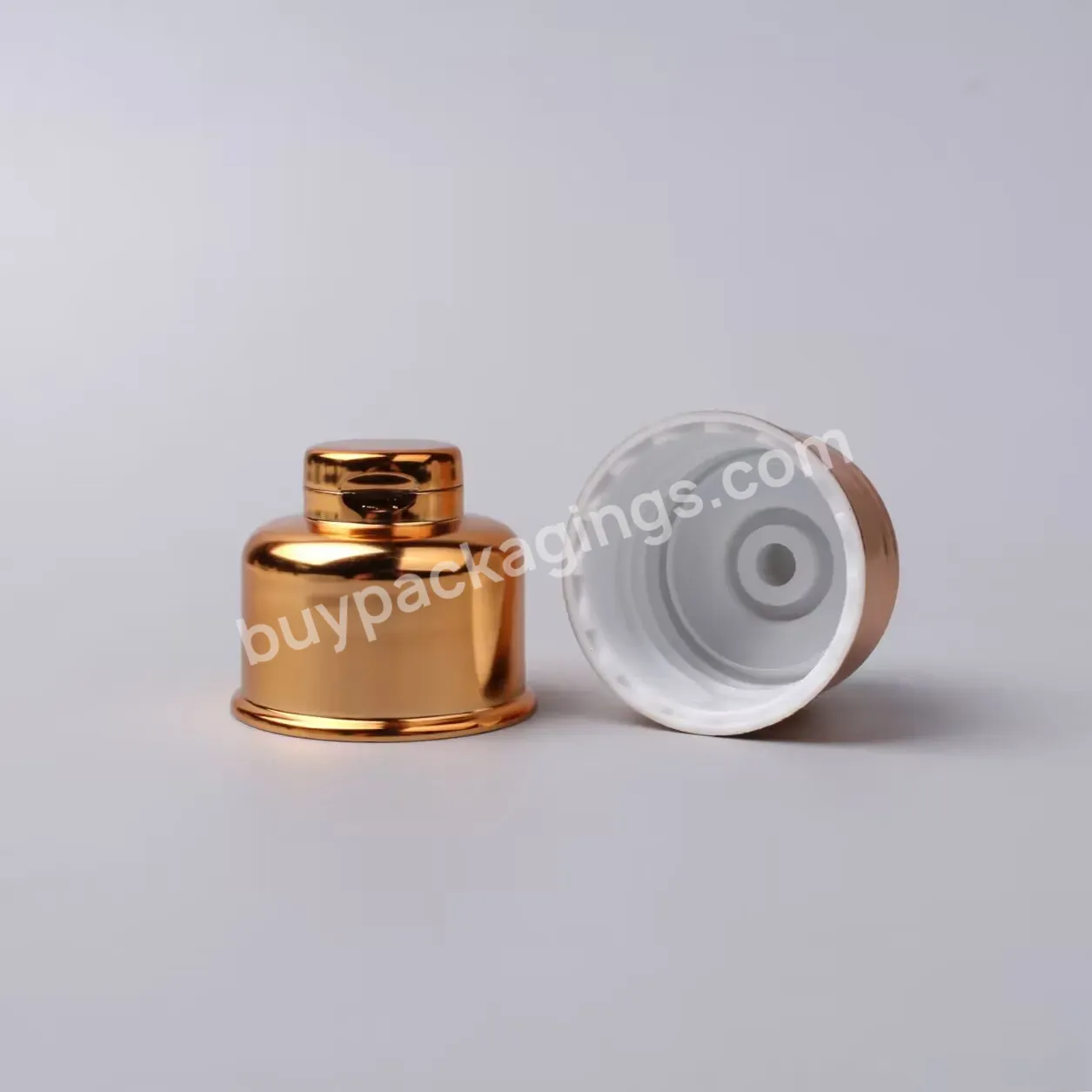 Flip Top Caps 24/410 28/410 Bell Shape Plastic Uv Cap For Shampoo Cream Bottle